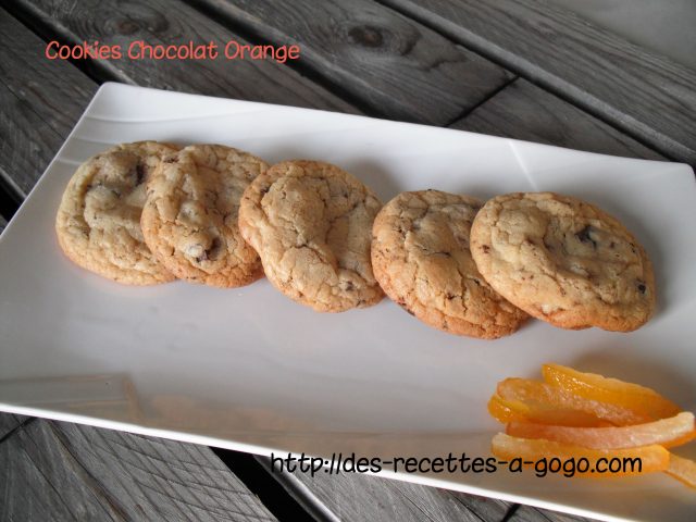 Cookies Chocolat Orange