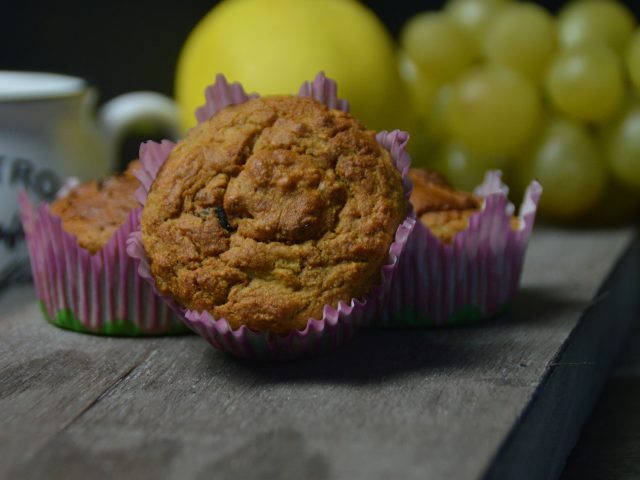 Muffin pomme poire