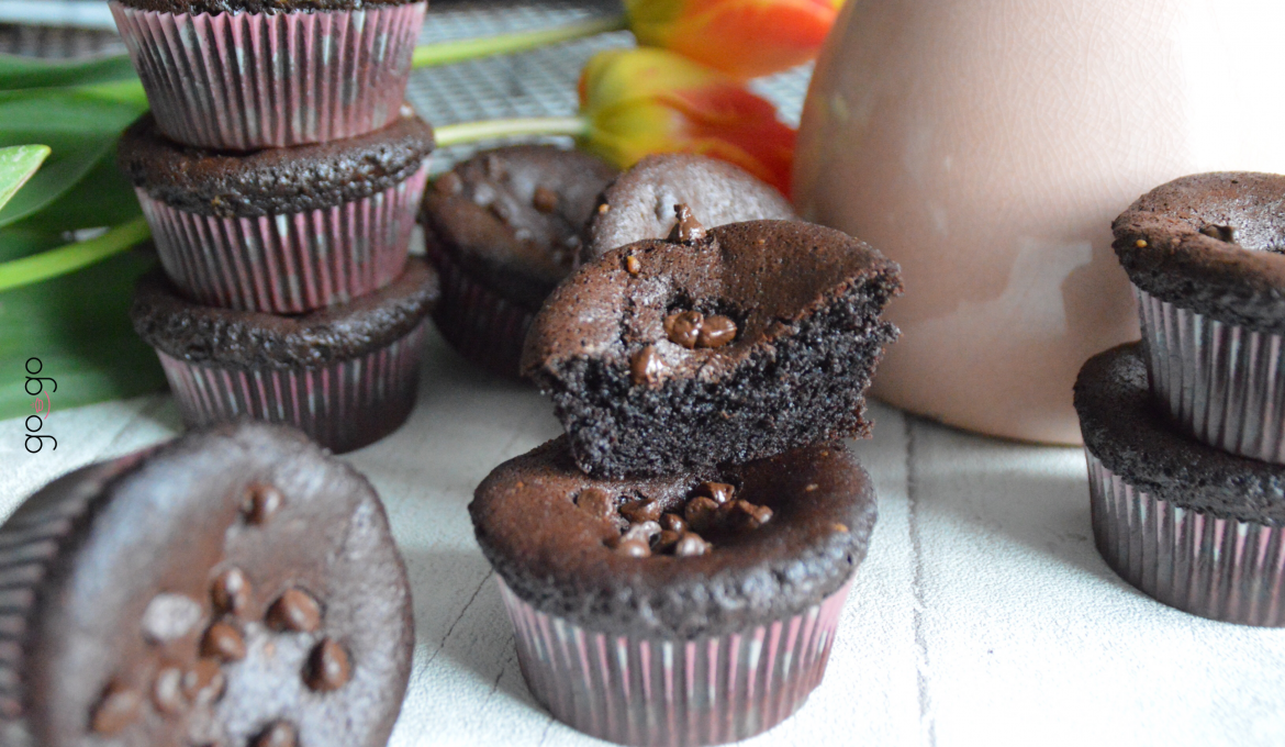 Muffins tout chocolat façon brownies