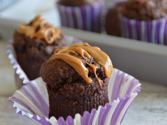 Muffins chocolat peanut butter